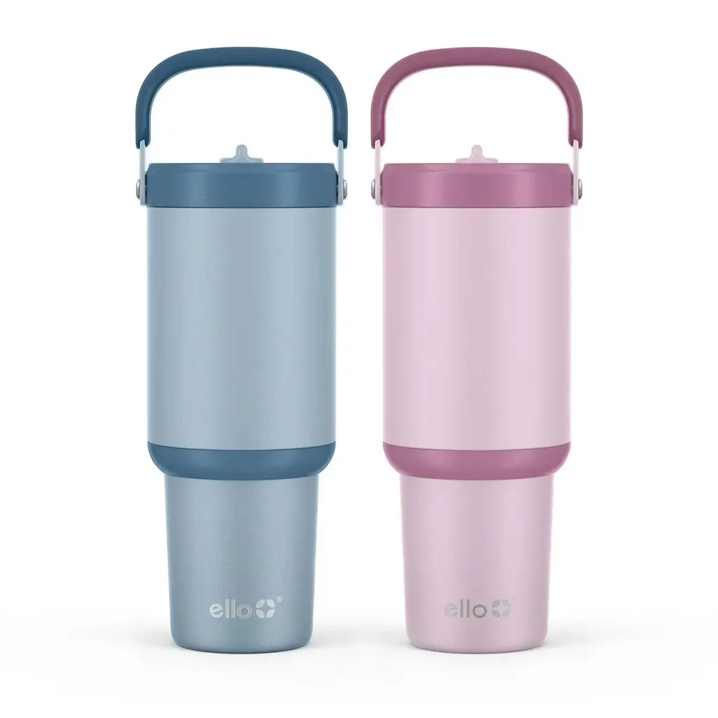 Ello Oasis Go 30-oz. Stainless Steel Tumbler 2-Pack