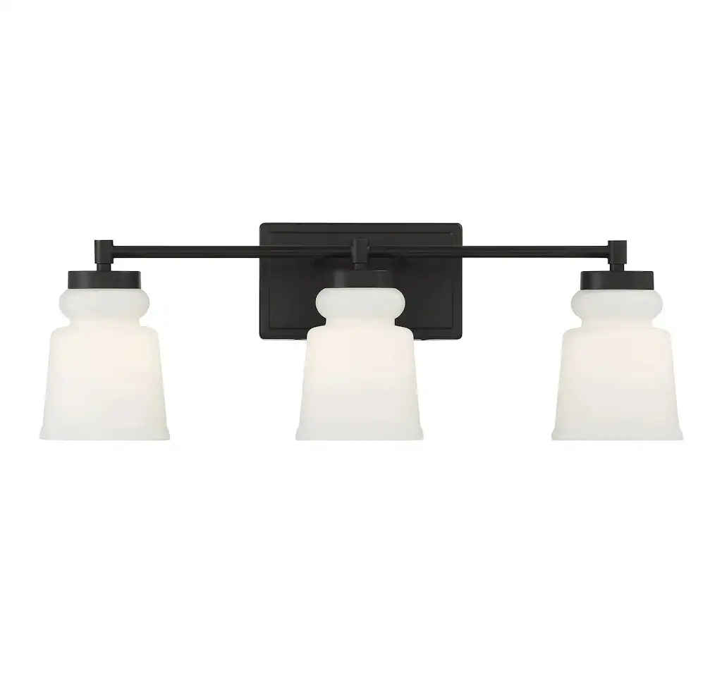 Meridian Trade Winds Faye 3-Light Bathroom Vanity Light