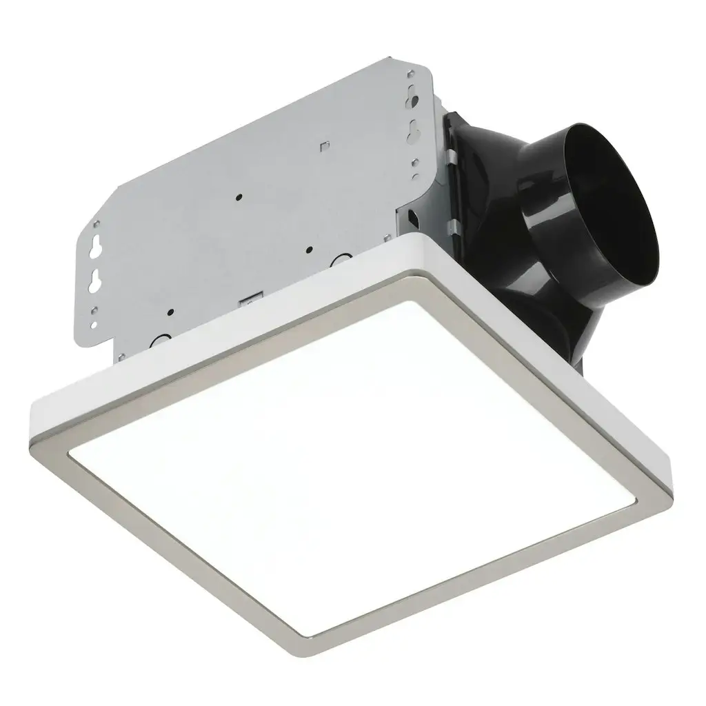 Open-Box Homewerks Bathroom Exhaust Fan w/ Dimmable LED Light