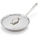 All-Clad 10-inch Covered Fry Pan W/Lid / BD5 Second Quality