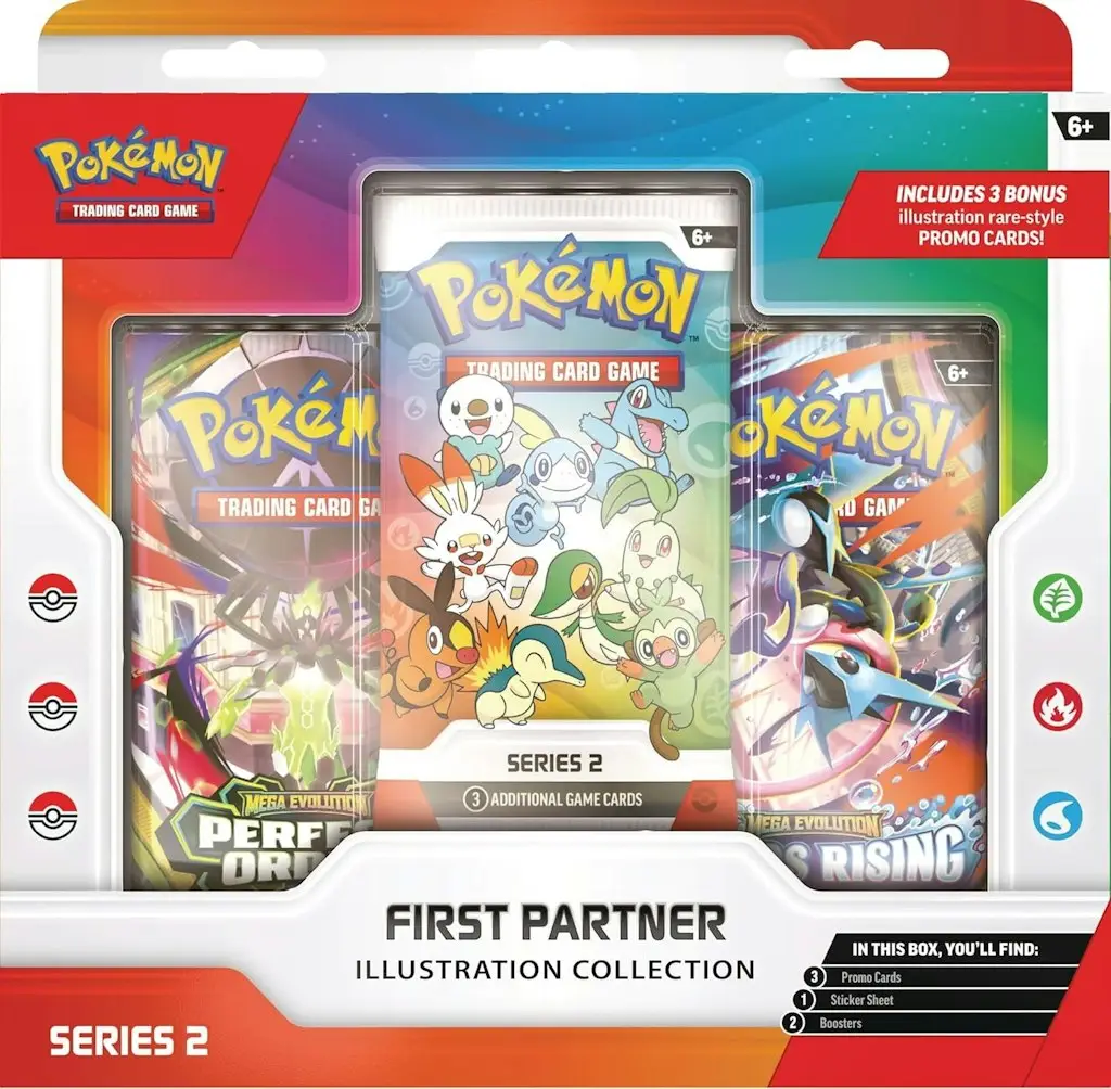 Pokemon TCG Series 2 First Partner Illustration Collection