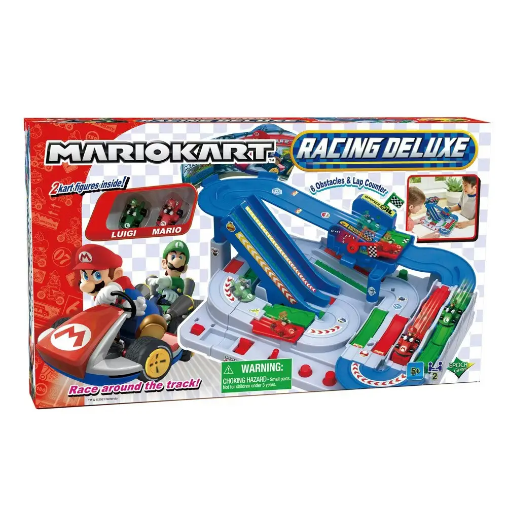 Mario Kart Racing Deluxe Obstacle Course Game