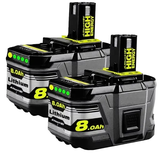 18V Replacement Battery 2-Pack for Ryobi Tools