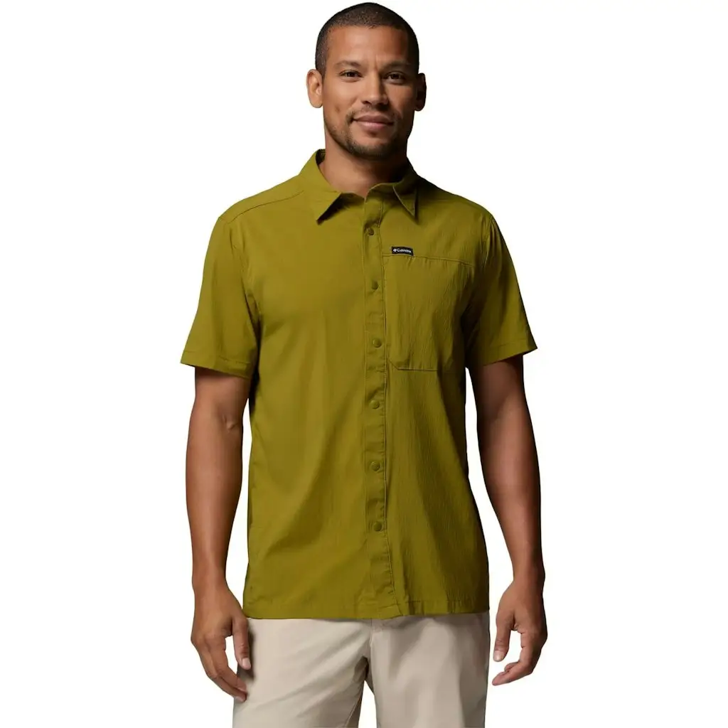Columbia Men's Woven Button-Up Shirt