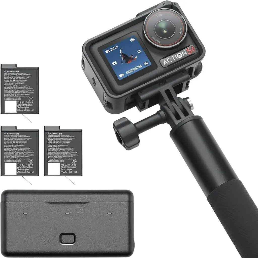 Certified Refurb DJI Osmo Action 5 Pro Adventure Combo Action Camera