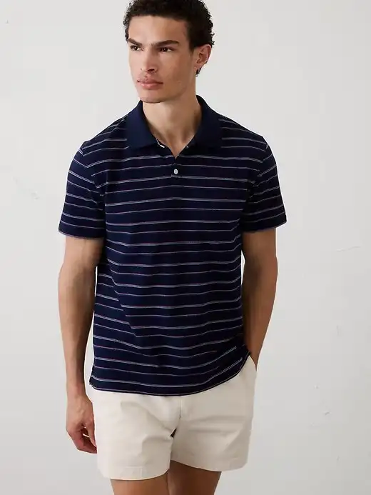 Banana Republic Factory Men's Pique Polo