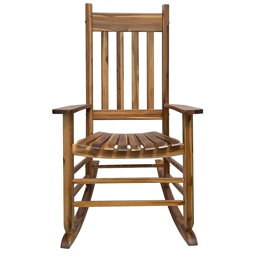 Style Selections Wood Frame Rocking Chair