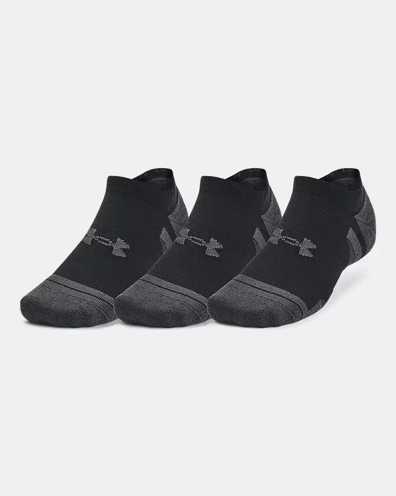 Under Armour Men's UA Performance Tech Unisex 3-Pack No Show Socks