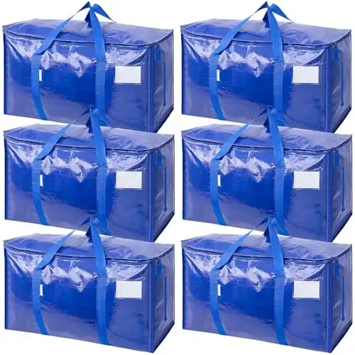 Ticonn Extra Large Moving Bags 6-Pack