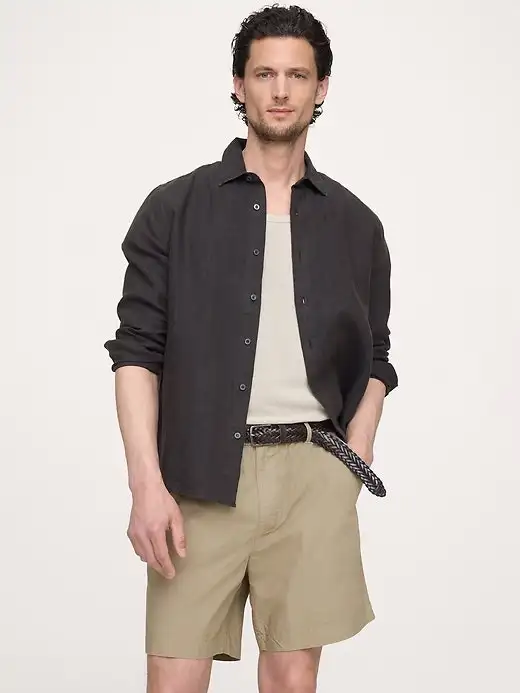 Banana Republic The Weekender 7" Pull-On Short in Cotton
