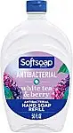 50 Ounce Softsoap Antibacterial Liquid Hand Soap Refill, White Tea & Berry Scented