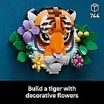 LEGO Art The Fauna Collection – Tiger, Building Set 31217