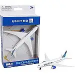 5.75" United Airlines Die-Cast Toy Airplane Model