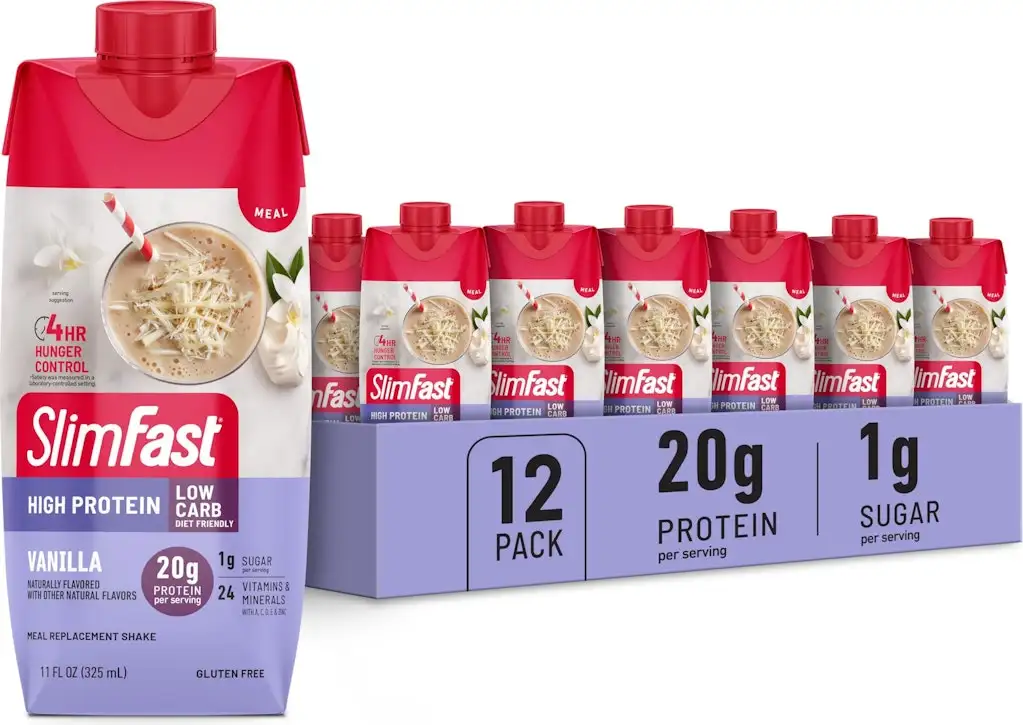 SlimFast 11-oz. Vanilla Protein Shake 12-Pack