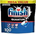 100-Count Finish Quantum Dishwasher Pods