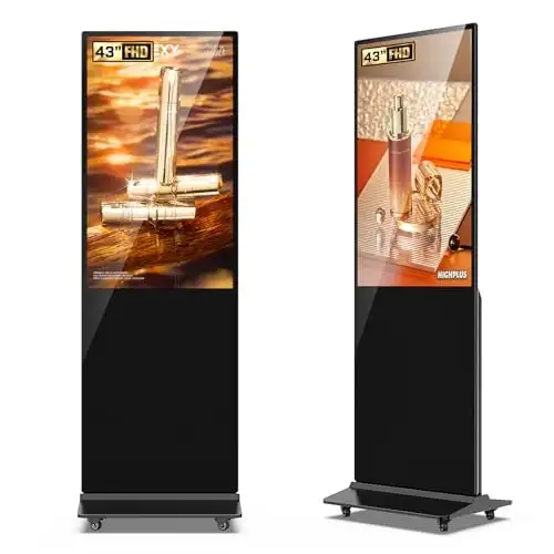 Jaszdot 43" Floor Standing Digital Signage Display