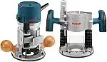 Bosch 1617EVSPK 2.25 HP Combination Plunge- and Fixed-Base Router
