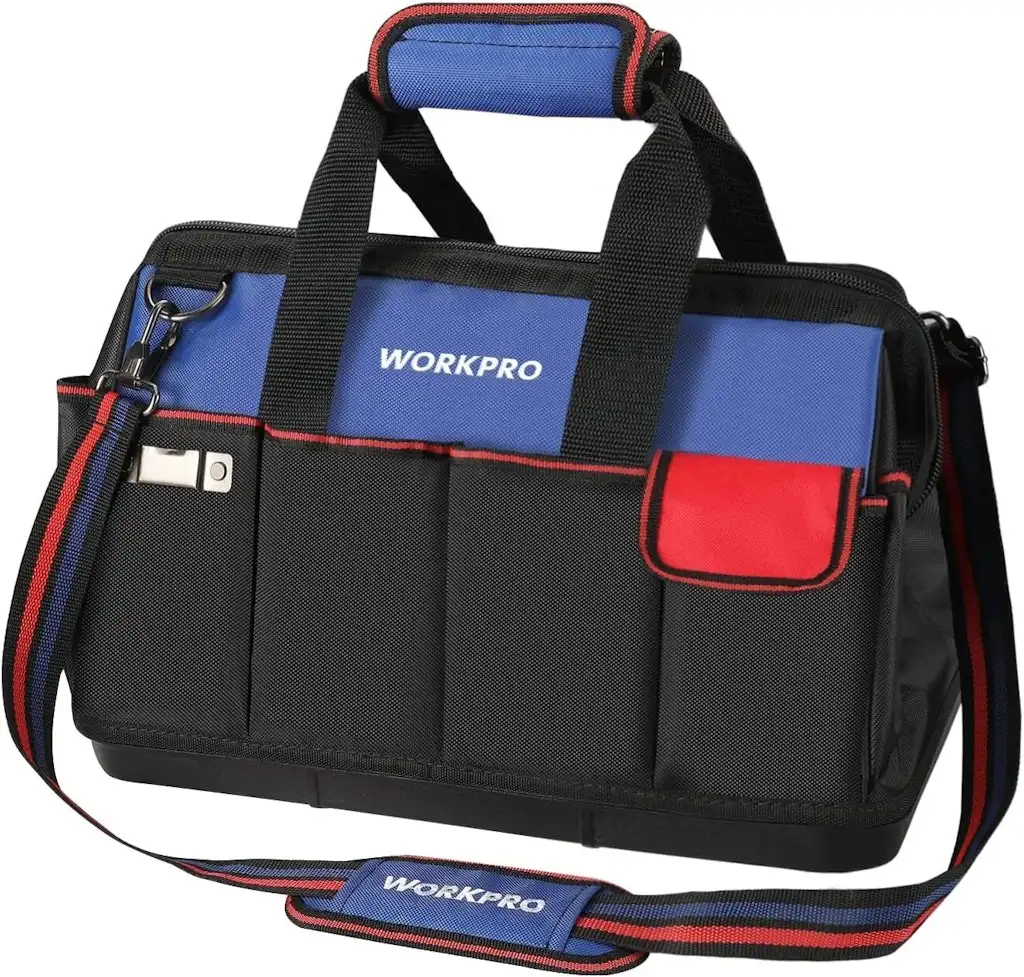 WorkPro 18" Wide Mouth Tool Bag