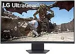 LG 32GS60QC-B Ultragear 32” QHD Curved Gaming Monitor