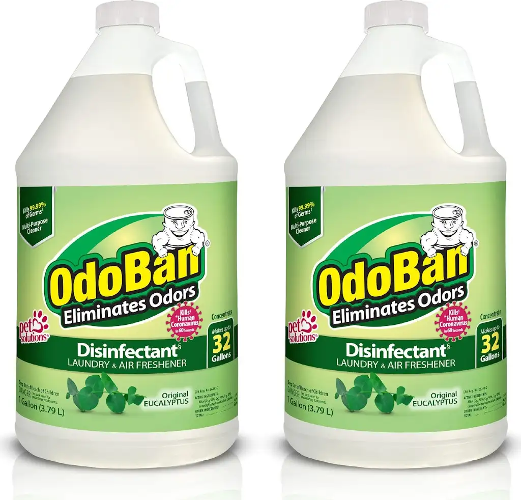 OdoBan Multipurpose Cleaner Concentrate 1-Gallon Bottle 2-Pack