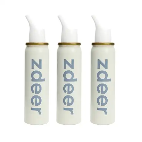 Zdeer Natural Saline Nasal Spray 3-Pack