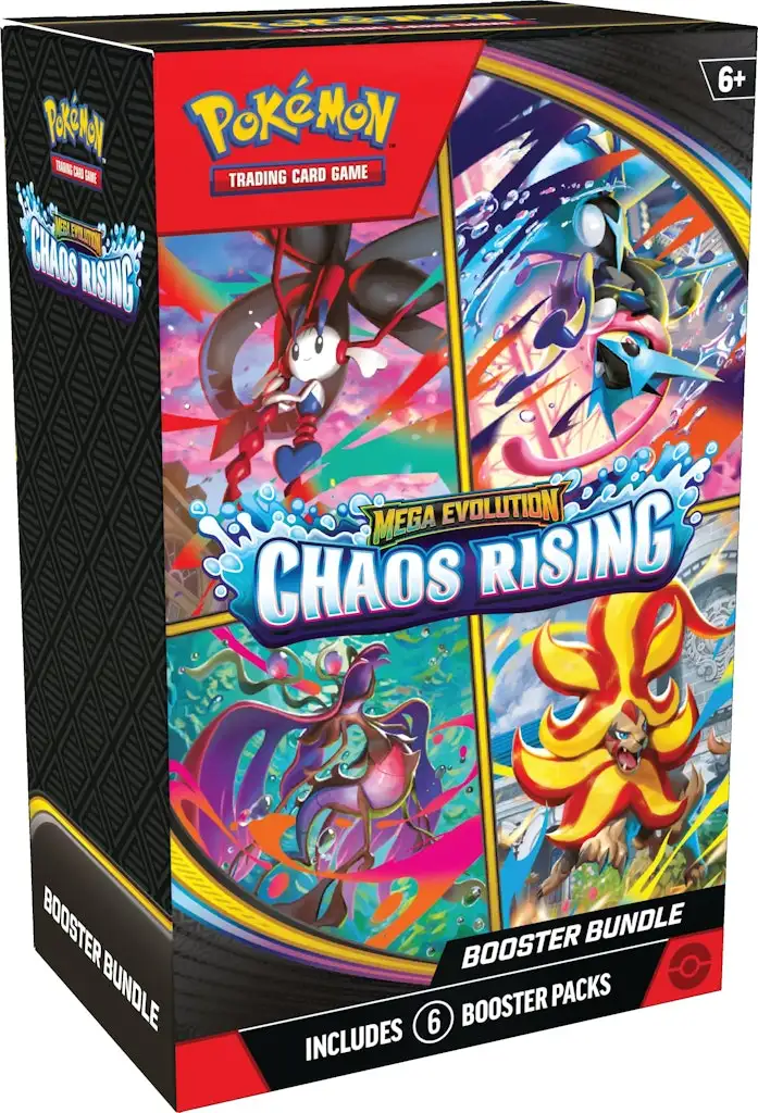 Pokemon TCG Mega Evolution Chaos Rising Booster Bundle