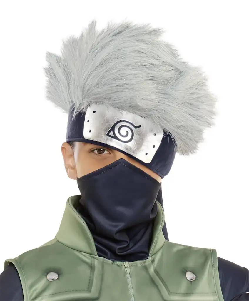 InSpirit Designs Naruto Kakashi Headband w/ Hair