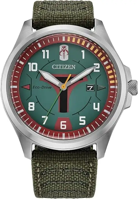 Citizen Men's Eco-Drive Boba Fett 44mm Watch