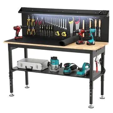 Enjoywood 60" Adjustable Height Workbench