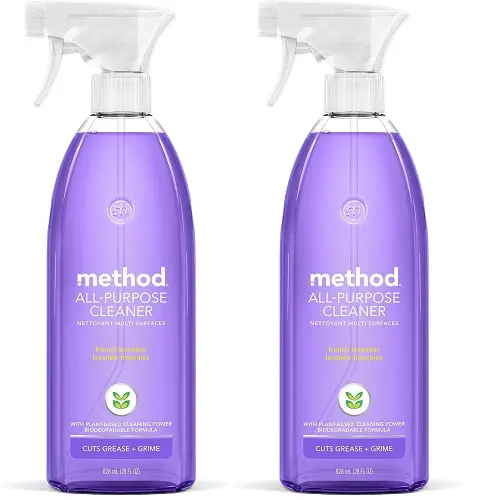 史低价！Method 多功能 清洁 喷剂，薰衣草香味， 28 oz/瓶，共2瓶，原价$10.98，现仅售$5.03！