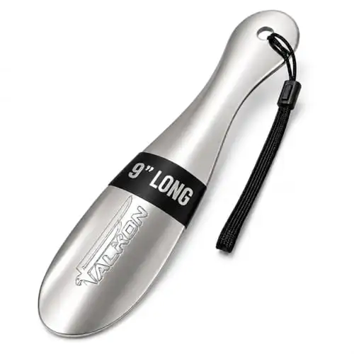Falkon 9" Stainless Steel Shoe Horn