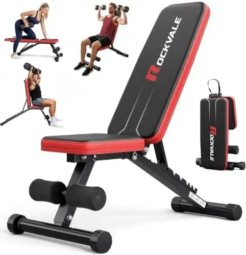 Rockvale Adjustable Foldable Weight Bench