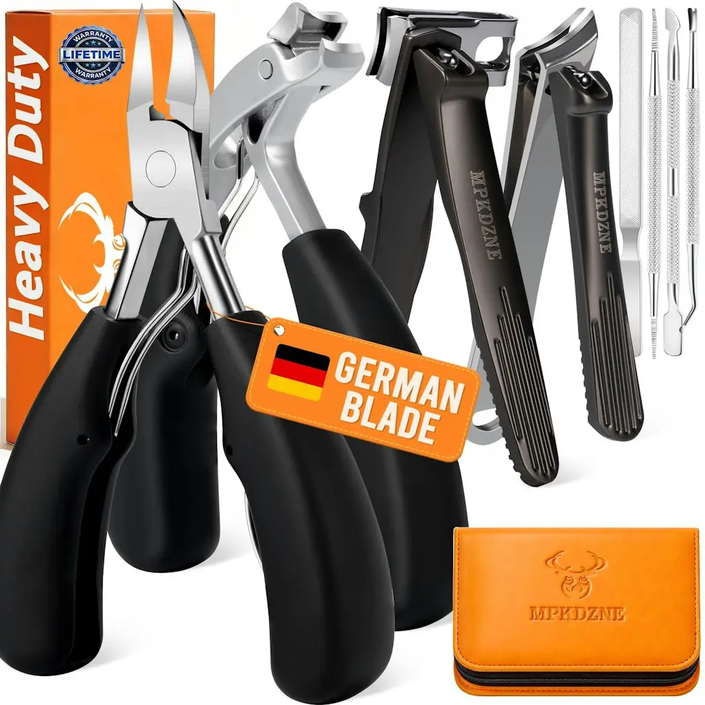 Heavy Duty Toenail Clippers 8-Piece Set