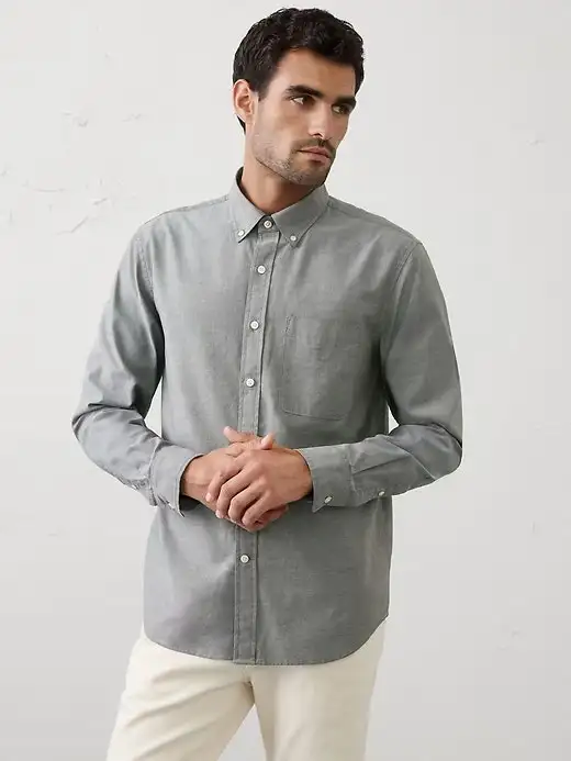 Banana Republic Factory Standard-Fit Oxford Shirt