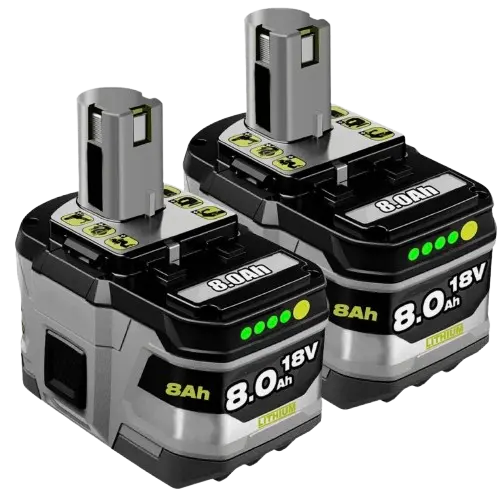 18V Replacement Battery 2-Pack for Ryobi Tools