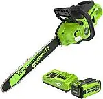 Greenworks Tools Sale: 40V 18" Cordless Chainsaw w/ 8 Ah Battery