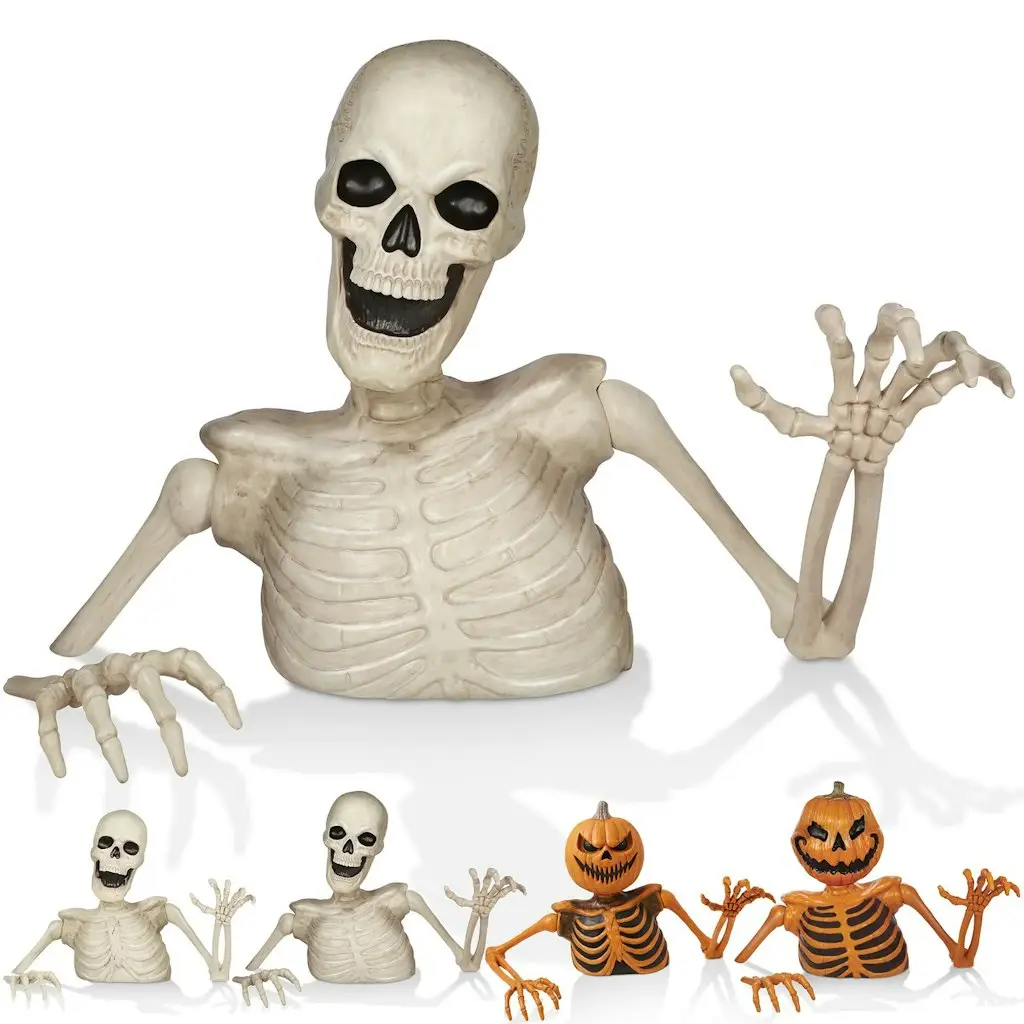 Groundbreaking Halloween Skeleton Outdoor Decoration