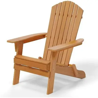 Folding Wood Adirondack Chair