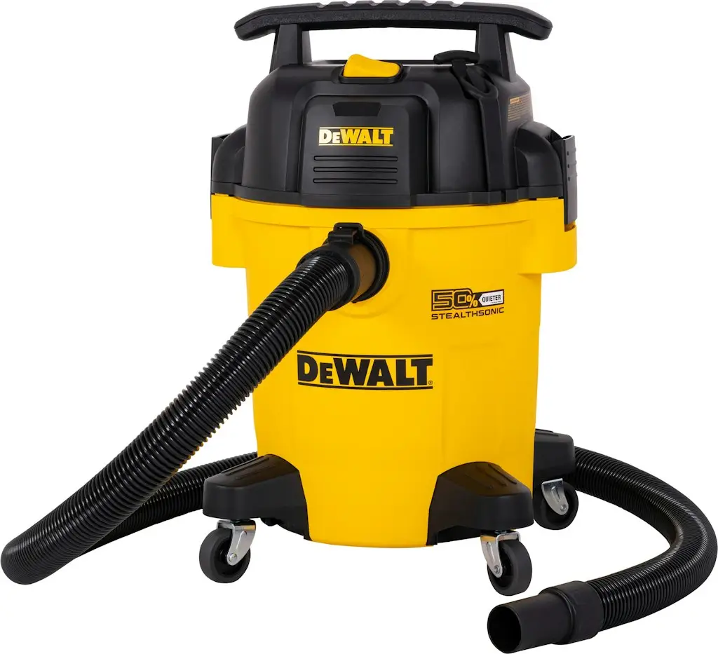 DeWalt 12-Gallon 5.5 HP Stealthsonic Quiet Wet / Dry Vacuum