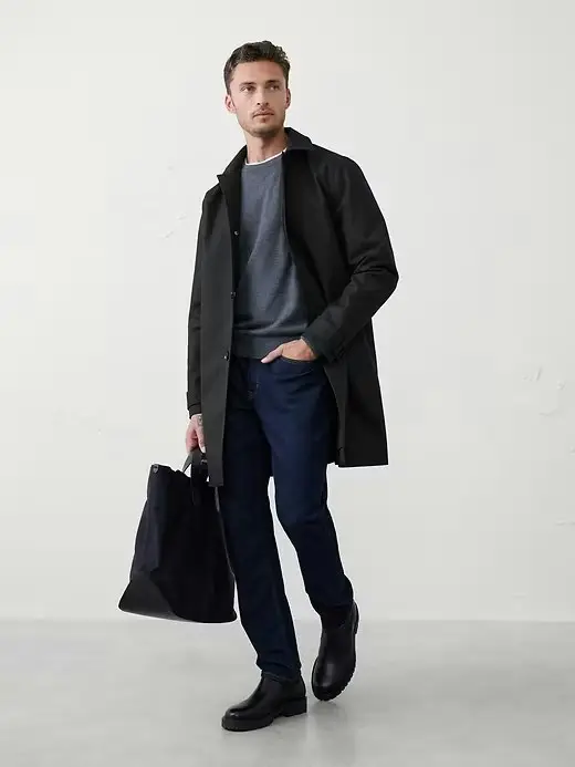 Banana Republic Factory Men's Modern Trench Coat
