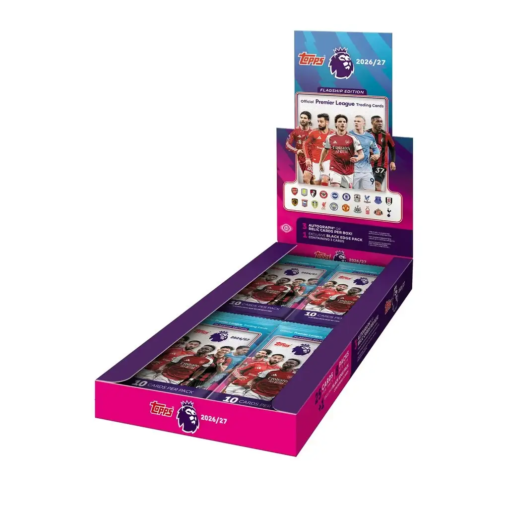 2026/27 Topps Premier League Factory Sealed Hobby Box