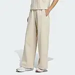 adidas women ALL SZN Fleece Loose Wide-Leg Pants