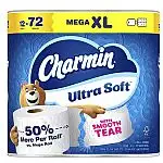 3X 12-Ct Charmin Ultra Mega XL Toilet Paper Rolls + $25 Walgreens Cash + $15 P&G Rebate