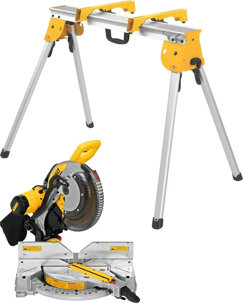 DeWalt 12" 15A Double-Bevel Sliding Compound Miter Saw w/ Heavy-Duty Work Stand