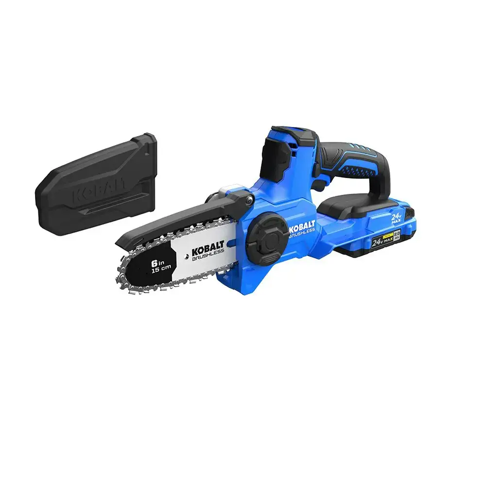 Kobalt 24-Volt 6" Battery Chainsaw w/ 2 Ah Battery & Charger