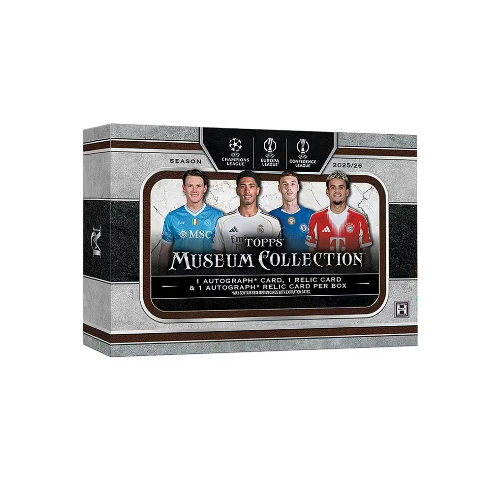 2025/26 Topps Museum UCC Collection Factory Sealed Hobby Box