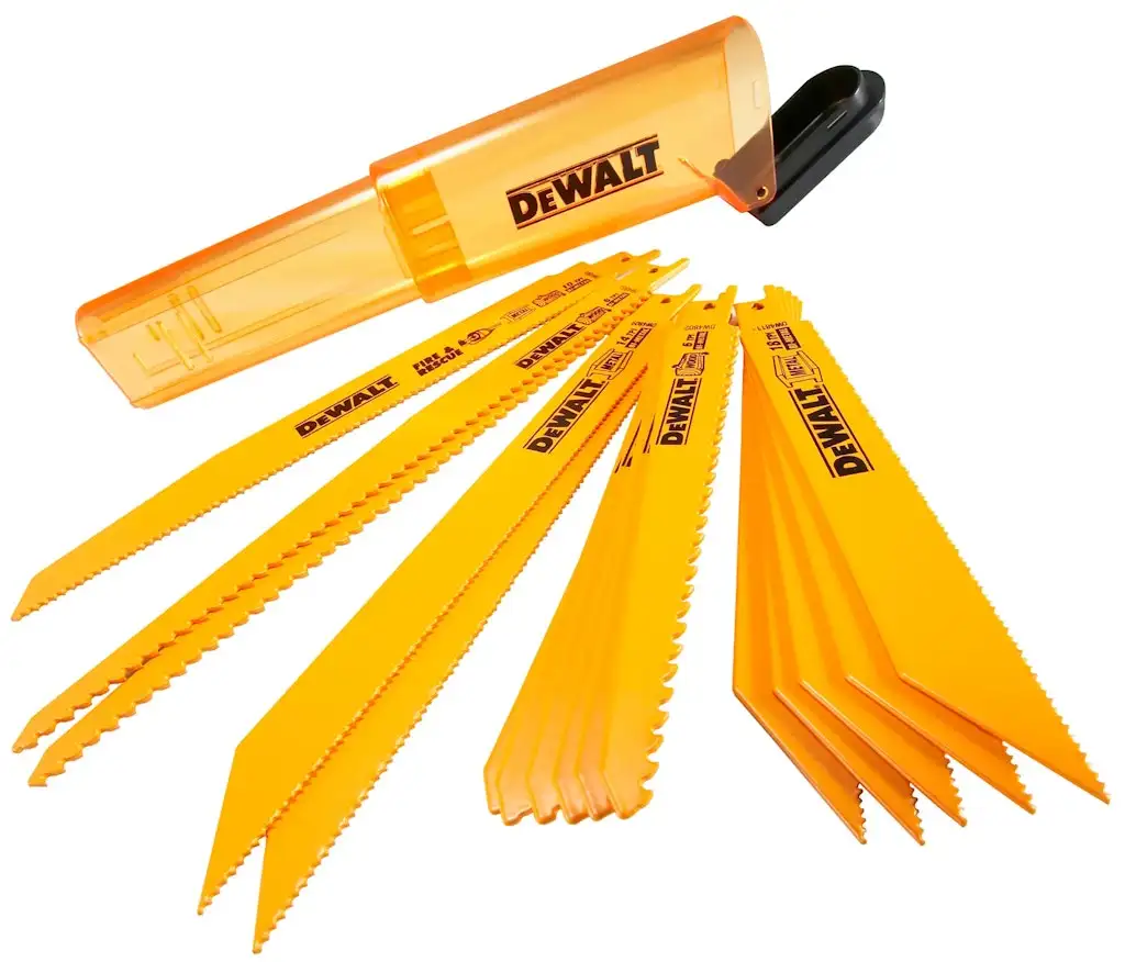 DeWalt ToughCase Bi-Metal Reciprocating Saw Blade 16-Pack
