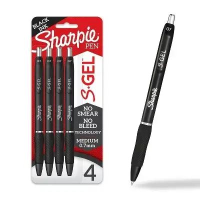 Sharpie 4-Pack S-Gel Pens