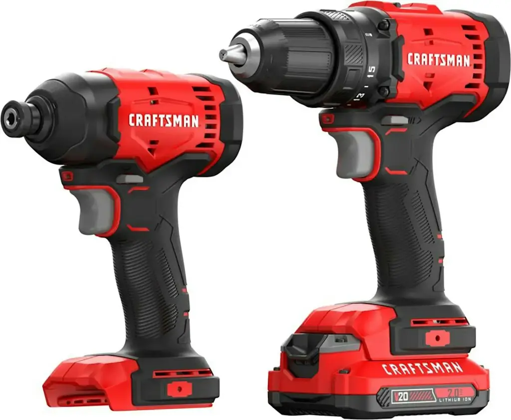 Craftsman V20 20V 2-Tool Power Tool Combo Kit w/ Battery and Charger