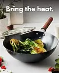ZWILLING Dragon 12" Carbon Steel Wok With Lid